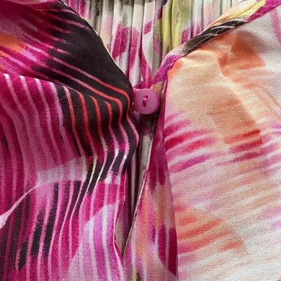 East 5th Multicolor Floral Ruffle Blouse - Picture 6 of 10